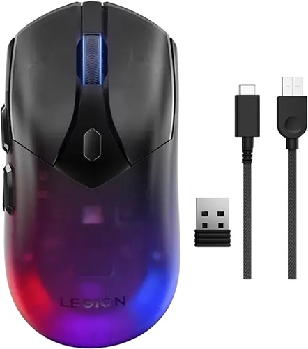 Lenovo Legion M410 muis Gamen Ambidextrous RF Wireless + USB Type-C Optisch 16000 DPI
