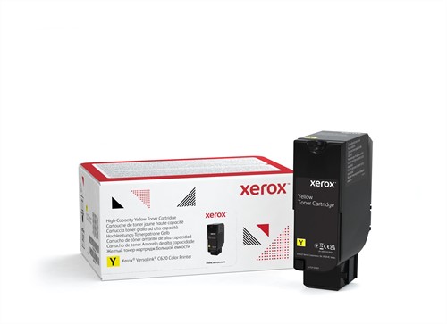 Xerox VersaLink C620 gul tonerkassett med høy kapasitet (12 000 sider)