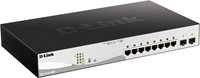 D-Link DGS-1210-10MP Managed L2 Gigabit Ethernet (10/100/1000) Power over Ethernet (PoE) Zwart, Grijs-2