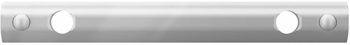 Vogel's MOMO C205 Interface plaat koppelstuk component recht (zilver)