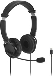 Kensington Classic EQ USB-C Headset met Mic en Volume Control