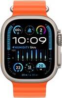 Apple MT653ZM/A slimme draagbare accessoire Band Oranje Fluorelastomeer, Titanium-3