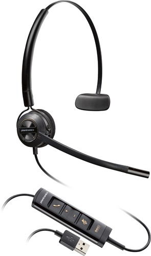 POLY EncorePro 545 USB-A Convertible Headset