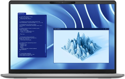 DELL Latitude 7455 Qualcomm Snapdragon X1E-80-100 Laptop 35,6 cm (14") Touchscreen Quad HD+ 32 GB LPDDR5x-SDRAM 512 GB SSD Wi-Fi 7 (802.11be) Windows 11 Pro Grijs