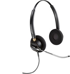 POLY EncorePro 520V Binaural Headset VoiceTube met Quick Disconnect