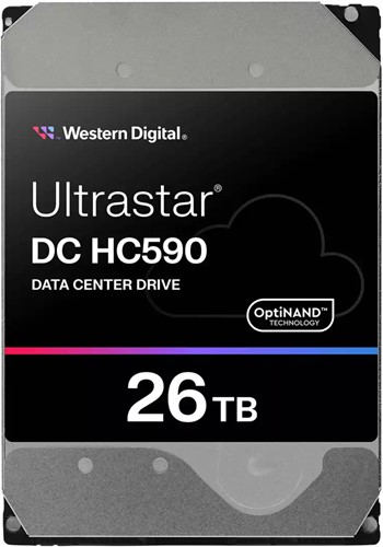 Western Digital DC HC590 interne harde schijf 26 TB 7200 RPM 3.5" SATA-2