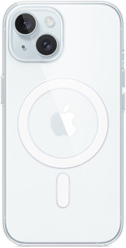 Apple Doorzichtig hoesje met MagSafe voor iPhone 15