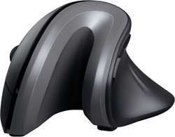 Trust draadloze ergonomische muis Verro - verticaal ontwerp - rechtshandig - zwart