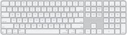 Apple Magic toetsenbord Universeel USB + Bluetooth QWERTY Amerikaans Engels Wit