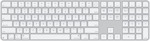 Apple Magic toetsenbord Universeel USB + Bluetooth QWERTY Amerikaans Engels Wit