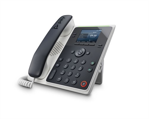 POLY Edge E100 IP telefoon Zwart IPS-3