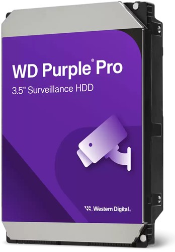 Western Digital Purple Pro WD122PURP interne harde schijf 12 TB 7200 RPM 512 MB 3.5" SATA III