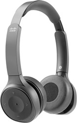 Cisco Headset 730 Hoofdband Bluetooth Oplaadhouder Zwart