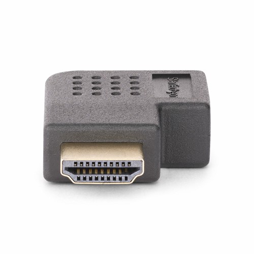 StarTech.com Haakse HDMI 2.0 Adapter, Male naar Female, Horizontale 90 Graden Haakse HDMI adapter, HDMI Port Saver, 4K 60Hz, High Speed HDMI Connector Extension, M/F-3