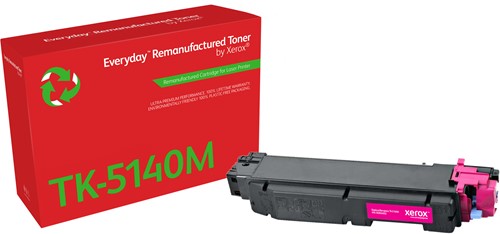 Everyday Remanufactured Everyday™ Magenta Remanufactured Toner van Xerox compatible met Kyocera (TK-5140M), Standaard capaciteit