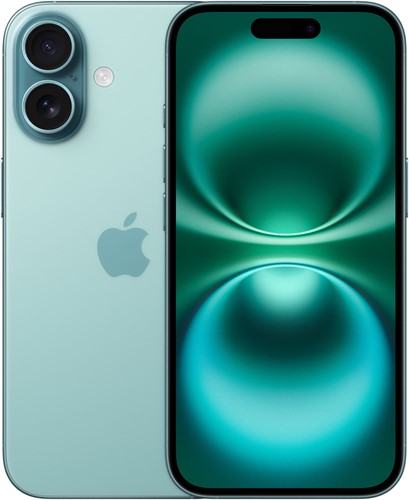 Apple iPhone 16 15,5 cm (6.1") Dual SIM iOS 18 5G USB Type-C 256 GB Blauwgroen