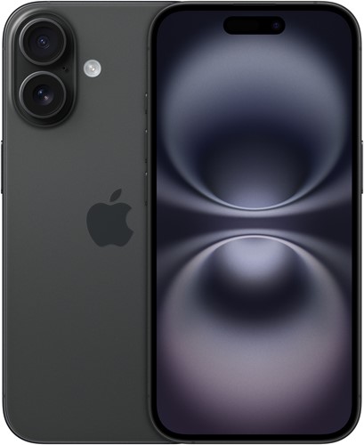 Apple iPhone 16 Dual SIM iOS 18 5G USB Type-C 128 GB Zwart