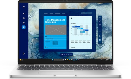DELL Pro PC16250 Intel Core Ultra 5 235U Laptop 40,6 cm (16") Full HD+ 16 GB DDR5-SDRAM 512 GB SSD Wi-Fi 6E (802.11ax) Windows 11 Pro US International Platina