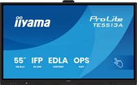 iiyama TE6513A-B1AG beeldkrant Interactief flatscreen 163,8 cm (64.5") Wifi 450 cd/m² 4K Ultra HD Zwart Touchscreen Type processor Android 18/7-2
