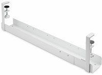 StarTech.com Kabelgoot voor onder Bureau, Verstelbare Kabel Organizer, Installatie via Klemsysteem zonder Schroeven of Boren, Opbergbox Stekkerdoos, Wit-2