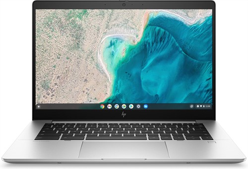 HP Elite c640 G3 i3-1215U Chromebook 35,6 cm (14") Touchscreen Full HD Intel® Core™ i3 8 GB LPDDR4x-SDRAM 128 GB SSD Wi-Fi 6E (802.11ax) ChromeOS Zilver