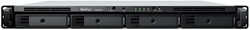 Synology RackStation RS822RP+ data-opslag-server NAS Rack (1U) Ryzen Embedded V1500B 2 GB DDR4 0 TB DiskStation Manager Grijs