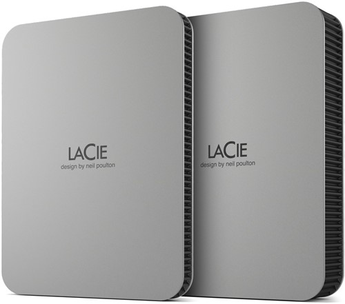 LaCie Mobile Drive (2022) externe harde schijf 1000 GB Zilver