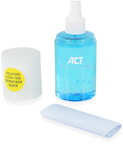 ACT AC9516 computerreinigingskit LCD/LED/Plasma, LCD/TFT/Plasma, Beeldschermen/Plastik Spray voor apparatuurreiniging 200 ml-3