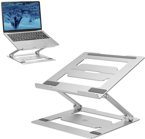 ACT AC8135 notebookstandaard Grijs 39,6 cm (15.6")