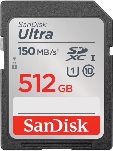 SanDisk Ultra 512 GB SDXC UHS-I Klasse 10