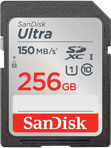 SanDisk Ultra 256 GB SDXC UHS-I Klasse 10