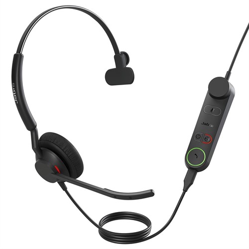 Jabra Engage 50 II Headset Bedraad Hoofdband Kantoor/callcenter USB Type-C Zwart