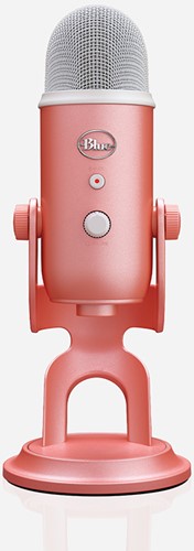 Blue Microphones Yeti Aurora Collection Roze Tafelmicrofoon