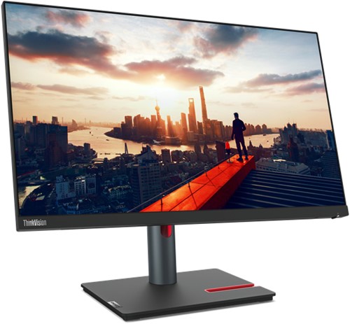 Lenovo ThinkVision P24h-30 60,5 cm (23.8") 2560 x 1440 Pixels Quad HD LED Zwart