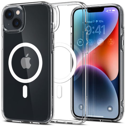 Spigen Crystal Hybrid mobiele telefoon behuizingen 15,5 cm (6.1") Hoes Transparant