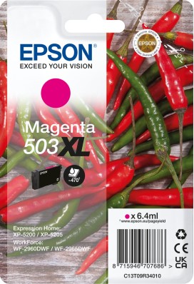 Epson 503XL inktcartridge 1 stuk(s) Origineel Hoog (XL) rendement Magenta