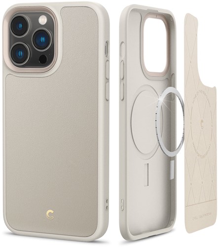 Spigen Cyrill Kajuk Mag mobiele telefoon behuizingen 15,5 cm (6.1") Hoes Crème