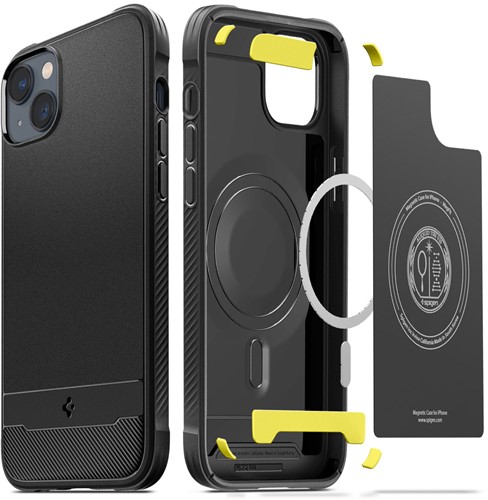 Spigen ACS05036 mobiele telefoon behuizingen 15,5 cm (6.1") Hoes Zwart