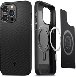 Spigen ACS04989 mobiele telefoon behuizingen 15,5 cm (6.1") Hoes Zwart