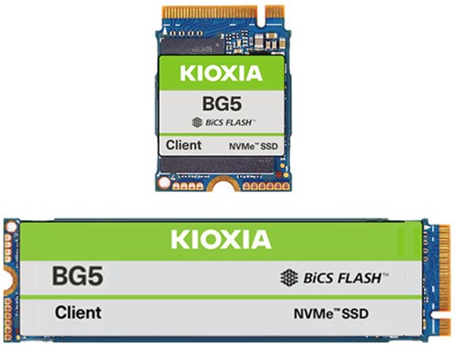 Kioxia KBG50ZNV1T02 internal solid state drive M.2 1024 GB PCI Express 4.0 BiCS FLASH TLC NVMe