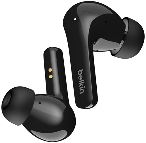 Belkin SOUNDFORM Flow Headset Draadloos In-ear Oproepen/muziek USB Type-C Bluetooth Zwart