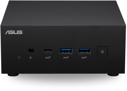 ASUS ExpertCenter PN64-S3037AD Intel® Core™ i3 i3-1220P 8 GB DDR5-SDRAM 256 GB SSD Windows 11 Pro Mini PC Zwart