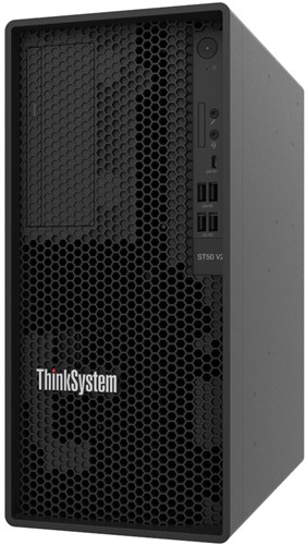 Lenovo ThinkSystem ST50 V2 server 1,92 TB Tower Intel Xeon E E-2324G 3,1 GHz 16 GB DDR4-SDRAM 500 W