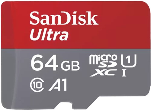 SanDisk Ultra 64 GB MicroSDXC UHS-I Klasse 10