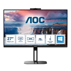 AOC V5 Q27V5CW 68,6 cm (27") 2560 x 1440 Pixels Quad HD LED Zwart