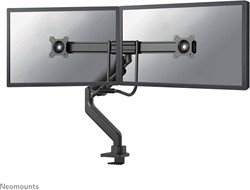 Neomounts DS75-450BL2 Dubbele monitorarm 17-32 inch 1-8 kg per scherm Gasveer