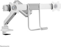 Neomounts DS75-450WH2 Monitorarm 17-32" - gasveer - Topfix - 180°-stop-3
