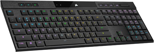 Corsair K100 AIR toetsenbord USB + RF Wireless + Bluetooth QWERTY Engels Zwart