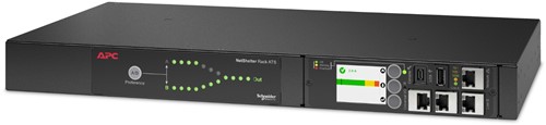 APC AP4423A - Automatic Transfer Switch, (8x) C13 + (1x) C19, 3680W, Rack mountable-3