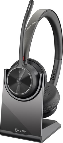 POLY Voyager 4320-M Microsoft Teams Certified Headset + BT700 dongle + oplaadstatief